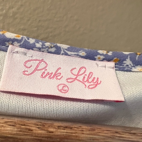 Pink Lily purple floral dress - Picture 4 of 4